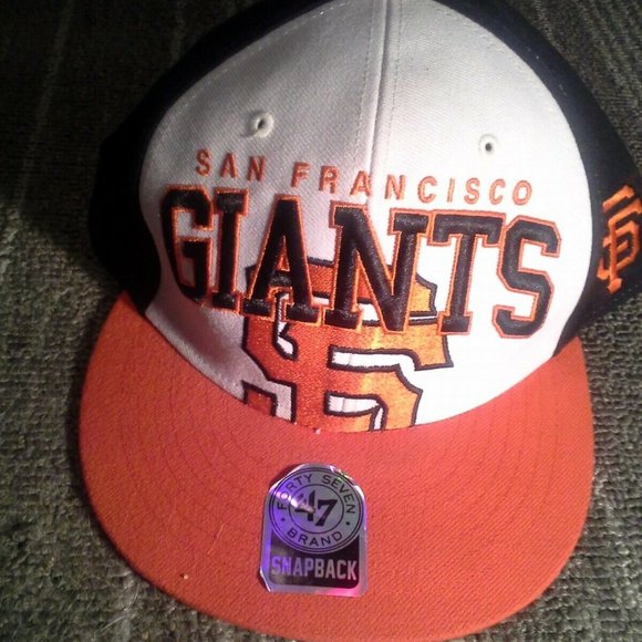 San Fransisco Giants Baseball Hat Snap Back 47 Brand - Picture 5 of 13